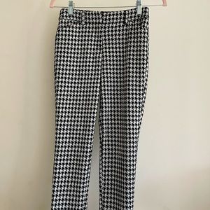 Express Black and White Pants